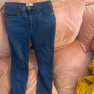 Everlane size 29 ankle skinny Jean high rise stretch